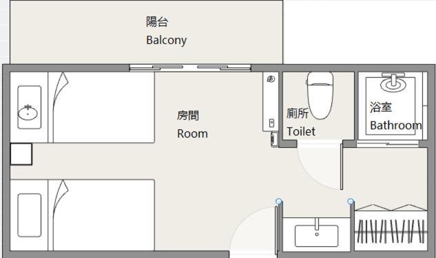 合緣の宿 201 Osaka Ngoại thất bức ảnh